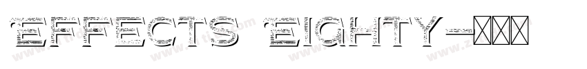 Effects Eighty字体转换